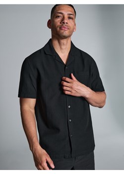 Sinsay - Koszula z kieszenią - czarny ze sklepu Sinsay w kategorii Koszule męskie - zdjęcie 172402807