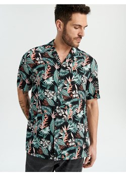 Sinsay - Koszula z nadrukiem - wielobarwny ze sklepu Sinsay w kategorii Koszule męskie - zdjęcie 172402809