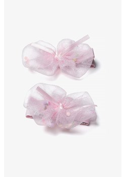 Spinki do włosów - różowe kokardki  2sztuki ze sklepu 5.10.15 w kategorii Ozdoby do włosów dziewczęce - zdjęcie 172402916