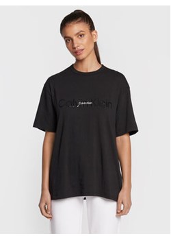 Calvin Klein Underwear Koszulka piżamowa 000QS6898E Czarny ze sklepu MODIVO w kategorii Piżamy damskie - zdjęcie 172403228