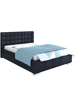 Podwójne łóżko z pojemnikiem 160x200 Elber 2X - 36 kolorów ze sklepu Edinos.pl w kategorii Łóżka i materace - zdjęcie 172403875
