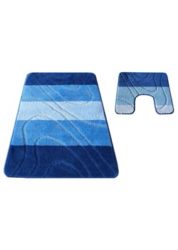 Niebieskie dywaniki łazienkowe - Vices 4X ze sklepu Edinos.pl w kategorii Dywaniki łazienkowe - zdjęcie 172404127