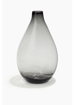 H & M - Wysoki wazon o łezkowatym kształcie - Szary ze sklepu H&M w kategorii Wazony - zdjęcie 172405289