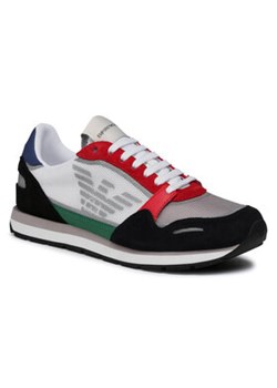 Emporio Armani Sneakersy X4X537 XM678 N640 Kolorowy ze sklepu MODIVO w kategorii Buty sportowe męskie - zdjęcie 172406248