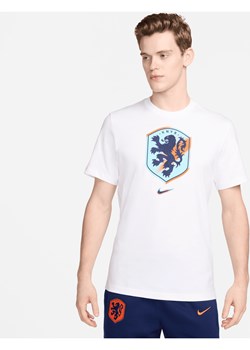 Męski T-shirt piłkarski Nike Holandia - Biel ze sklepu Nike poland w kategorii T-shirty męskie - zdjęcie 172407196