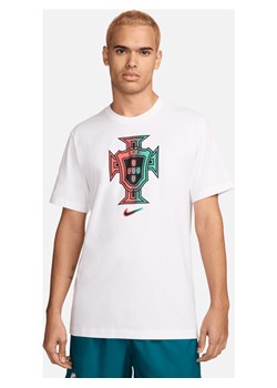 Męski T-shirt piłkarski Nike Portugalia - Biel ze sklepu Nike poland w kategorii T-shirty męskie - zdjęcie 172407235