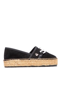 LOVE MOSCHINO Espadryle JA10383G0CJGX00A Czarny ze sklepu MODIVO w kategorii Espadryle damskie - zdjęcie 172408836