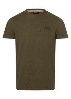 Superdry T-shirt męski Mężczyźni Bawełna trzcinowy marmurkowy ze sklepu vangraaf w kategorii T-shirty męskie - zdjęcie 172409667