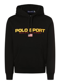 Polo Sport Męski sweter z kapturem Mężczyźni czarny nadruk ze sklepu vangraaf w kategorii Bluzy męskie - zdjęcie 172409705