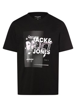 Jack & Jones Koszulka męska - JCOPrjct Mężczyźni Bawełna czarny nadruk ze sklepu vangraaf w kategorii T-shirty męskie - zdjęcie 172409728