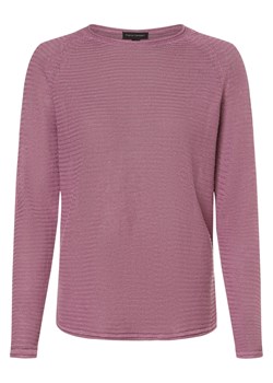 Franco Callegari Damski sweter lniany Kobiety len bzowy jednolity ze sklepu vangraaf w kategorii Swetry damskie - zdjęcie 172409739