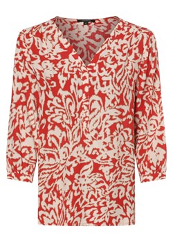 comma Bluzka damska Kobiety wiskoza czerwony wzorzysty ze sklepu vangraaf w kategorii Bluzki damskie - zdjęcie 172409748
