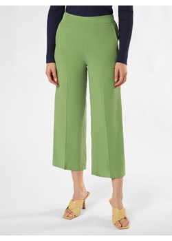 zero Spodnie z zawartością lnu Kobiety len groszkowy jednolity ze sklepu vangraaf w kategorii Spodnie damskie - zdjęcie 172409865