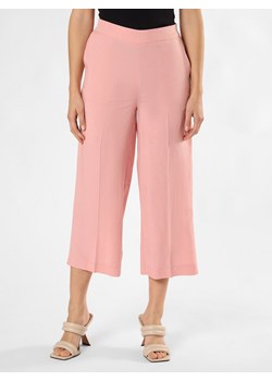 zero Spodnie z zawartością lnu Kobiety len różowy jednolity ze sklepu vangraaf w kategorii Spodnie damskie - zdjęcie 172409866