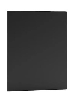 Czarny front zmywarki z panelem odkrytym 45 cm - Granada 15X ze sklepu Edinos.pl w kategorii Meble kuchenne - zdjęcie 172411739