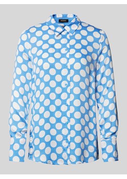 Bluzka koszulowa z wzorem na całej powierzchni ze sklepu Peek&Cloppenburg  w kategorii Koszule damskie - zdjęcie 172412039