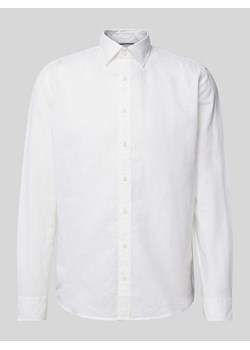 Koszula biznesowa o kroju slim fit z kołnierzykiem typu kent ze sklepu Peek&Cloppenburg  w kategorii Koszule męskie - zdjęcie 172412088