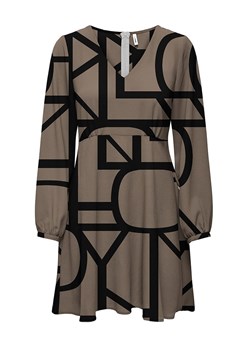 ONLY Sukienka w kolorze jasnobrązowym ze sklepu Limango Polska w kategorii Sukienki - zdjęcie 172412825