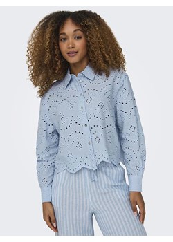 ONLY Koszulka w kolorze błękitnym ze sklepu Limango Polska w kategorii Koszule damskie - zdjęcie 172412856