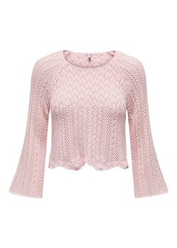 ONLY Sweter w kolorze jasnoróżowym ze sklepu Limango Polska w kategorii Swetry damskie - zdjęcie 172413025