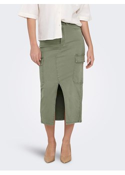 ONLY Spódnica dżinsowa w kolorze khaki ze sklepu Limango Polska w kategorii Sukienki - zdjęcie 172413127
