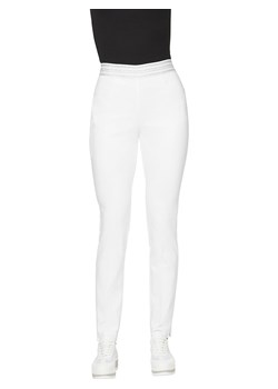 Heine Spodnie w kolorze białym ze sklepu Limango Polska w kategorii Spodnie damskie - zdjęcie 172413256