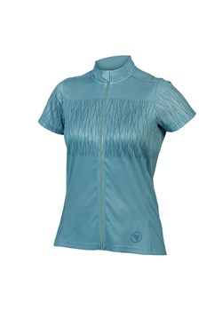 ENDURA Koszulka kolarska &quot;Hummvee Ray&quot; w kolorze niebieskim ze sklepu Limango Polska w kategorii Bluzki damskie - zdjęcie 172413835