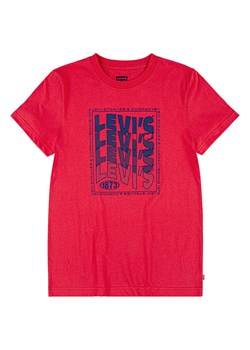 Levi&apos;s Kids Koszulka w kolorze czerwonym ze sklepu Limango Polska w kategorii T-shirty chłopięce - zdjęcie 172415046
