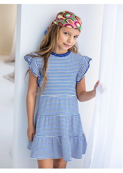Like Flo Sukienka w kolorze niebiesko-białym ze sklepu Limango Polska w kategorii Sukienki dziewczęce - zdjęcie 172415348