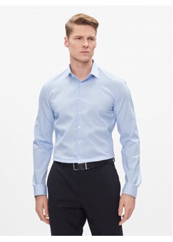 Calvin Klein Koszula K10K112299 Błękitny Slim Fit ze sklepu MODIVO w kategorii Koszule męskie - zdjęcie 172415767