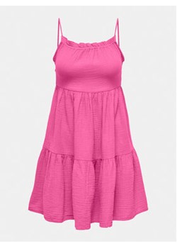 ONLY Sukienka letnia Thyra 15317781 Różowy Regular Fit ze sklepu MODIVO w kategorii Sukienki - zdjęcie 172416046