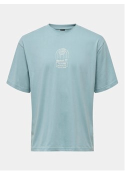 Only & Sons T-Shirt Malik 22029484 Niebieski Relaxed Fit ze sklepu MODIVO w kategorii T-shirty męskie - zdjęcie 172416059