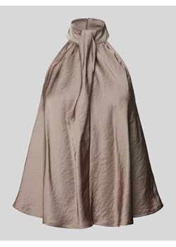 Top bluzkowy z wiązaniem na szyi model ‘Zuzela’ ze sklepu Peek&Cloppenburg  w kategorii Bluzki damskie - zdjęcie 172416845