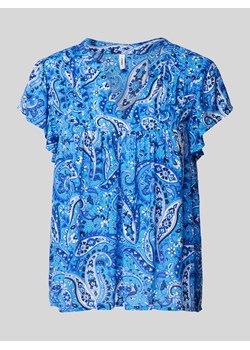 Bluzka ze wzorem paisley model ‘VENEDA’ ze sklepu Peek&Cloppenburg  w kategorii Bluzki damskie - zdjęcie 172416956