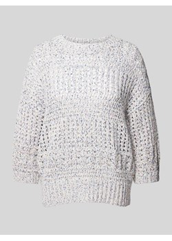 Sweter z dzianiny z ażurowym wzorem ze sklepu Peek&Cloppenburg  w kategorii Swetry damskie - zdjęcie 172416989