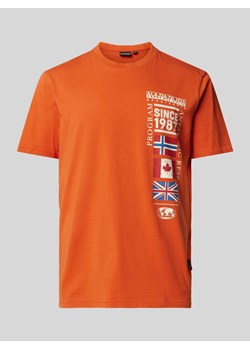 T-shirt z nadrukowanym motywem model ‘TURIN’ ze sklepu Peek&Cloppenburg  w kategorii T-shirty męskie - zdjęcie 172417149