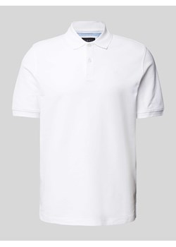 Koszulka polo w jednolitym kolorze ze sklepu Peek&Cloppenburg  w kategorii T-shirty męskie - zdjęcie 172417189