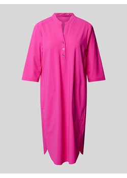 Sukienka o długości do kolan w jednolitym kolorze model ‘AMBRA’ ze sklepu Peek&Cloppenburg  w kategorii Sukienki - zdjęcie 172417239