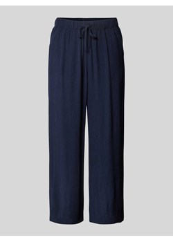Spodnie o luźnym kroju z elastycznym pasem ze sklepu Peek&Cloppenburg  w kategorii Spodnie damskie - zdjęcie 172417257