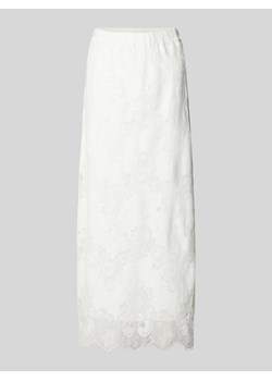 Długa spódnica z obszyciem koronką model ‘Jadine’ ze sklepu Peek&Cloppenburg  w kategorii Spódnice - zdjęcie 172417359
