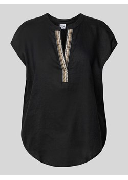 Bluzka z dekoltem w serek ze sklepu Peek&Cloppenburg  w kategorii Bluzki damskie - zdjęcie 172417377