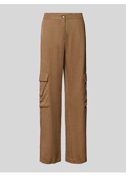 Spodnie cargo z elastycznym pasem model ‘CHIARA’ ze sklepu Peek&Cloppenburg  w kategorii Spodnie damskie - zdjęcie 172417539