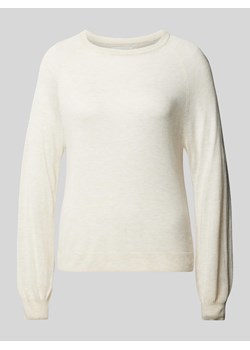 Sweter z dzianiny z mieszanki wiskozy model ‘Kobra’ ze sklepu Peek&Cloppenburg  w kategorii Swetry damskie - zdjęcie 172417678