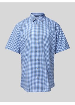 Koszula biznesowa o kroju modern fit w kratkę vichy ze sklepu Peek&Cloppenburg  w kategorii Koszule męskie - zdjęcie 172417757