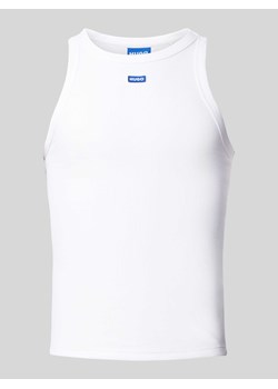 Top z naszywką z logo model ‘Easy’ ze sklepu Peek&Cloppenburg  w kategorii Bluzki damskie - zdjęcie 172417799