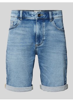 Szorty jeansowe o kroju slim fit z 5 kieszeniami ze sklepu Peek&Cloppenburg  w kategorii Spodenki męskie - zdjęcie 172418085