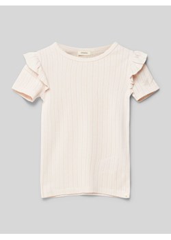T-shirt z falbanami model ‘RACHEL’ ze sklepu Peek&Cloppenburg  w kategorii Bluzki dziewczęce - zdjęcie 172418207