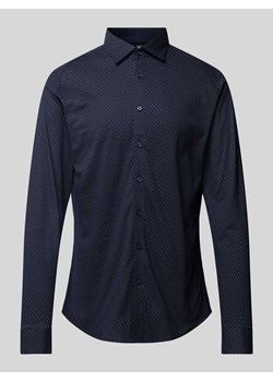 Koszula biznesowa o kroju slim fit z dodatkiem streczu ze sklepu Peek&Cloppenburg  w kategorii Koszule męskie - zdjęcie 172418219