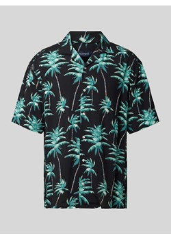 Koszula casualowa o kroju regular fit z nadrukiem na całej powierzchni ze sklepu Peek&Cloppenburg  w kategorii Koszule męskie - zdjęcie 172418236