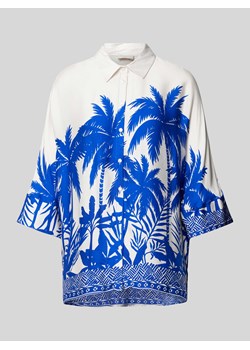 Bluzka z nadrukiem z motywem model ‘Tropical’ ze sklepu Peek&Cloppenburg  w kategorii Koszule damskie - zdjęcie 172418288